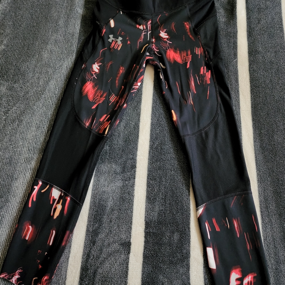Under Armour Womens Heat Gear Compression Capris size small